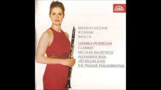 MendelssohnBruchRossini Clarinet concertos L Peterkova Jiri Belohlavek [upl. by Holloway]