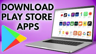 How To Download Google Play Store Apps On PC Win788110 [upl. by Alfreda654]