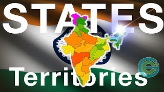 The States  territories of India EXPLAINED Geography Now [upl. by Kerrill]