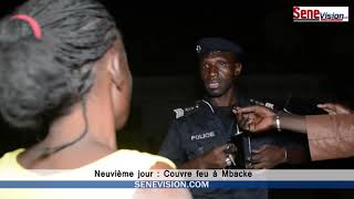 Couvrefeu à Mbacke  La police arrête une mère de famille devantrestez chez vous [upl. by Burdelle541]