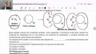 AULA 1  QUÍMICA  Revisa MED MULTIVIX São Mateus Serra e Cariacica  ES 12072024 [upl. by Yelserp644]