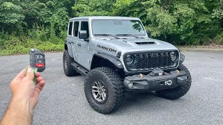 2024 Jeep Wrangler Rubicon 392 Start Up Exhaust Test Drive Walkaround POV and Review [upl. by Vod237]