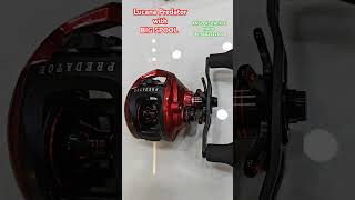 LUCANA PREDATOR with BIG SPOOL Baitcasting Reel lucana fishingvideo fishing fish indiafishing [upl. by Ttelrats]