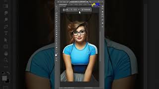 سحر الفوتوشوب بالذكاء الاصطناعي  Adobe Photoshop shorts Generative Fill [upl. by Neerhtak]