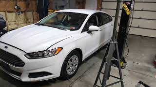 Ford Fusion transmission removal replace [upl. by Karrah436]