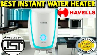 Havells instanio 3 liter water geyser or heater full reviewHow to Unboxing instant water heater [upl. by Adnohsad]