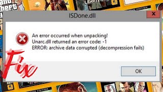 How To Fix IsDonedll Error In GTA 5  ISDonedll Error Fixed [upl. by Airliah]