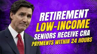 Retirement dates 2024 Low income seniors receive CRA payments within 24 hours Canada News [upl. by Attaynek]