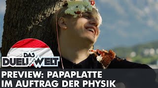 PREVIEW Sprung von der Brücke ohne Absicherung  Papaplatte im Auftrag der Physik  DUDW [upl. by Dowdell627]