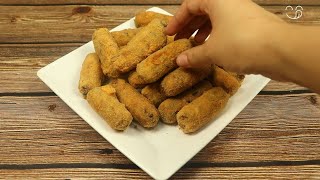 CROQUETAS DE CARNE MOLIDA SERÁ ESPECTACULAR [upl. by Thynne]