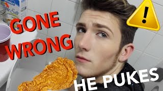 VEGAN EATS MEAT PRANK  ON BOYFRIEND GONE WRONG [upl. by Eelidnarb]