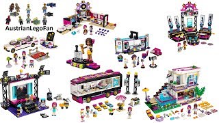 All Lego Friends Pop Star Sets CompilationCollection Speed Build [upl. by Jeannine243]