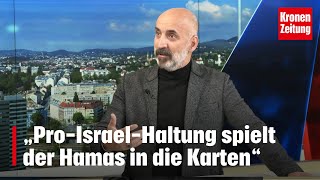 Nach Demos „ProIsraelHaltung spielt der Hamas in die Karten“  kronetv NACHGEFRAGT [upl. by Burdett]