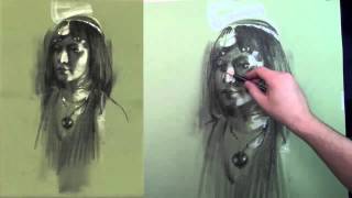 Nathan Fowkes Drawing Demonstration [upl. by Hafeetal]