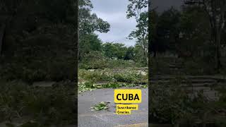 Destruida la Habana después del huracán Rafaelhabanacuba cubanos cubanews [upl. by Liesa930]