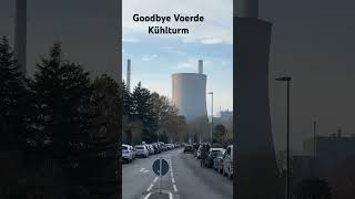 Sprengung Voerde Kühlturm detonation voerde shorts steag rwe kraftwerk rhein sprengstoff [upl. by Runstadler]