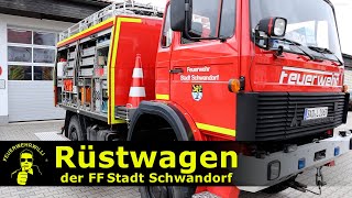 FEUERWEHRKLASSIKER Rüstwagen 1 RW 1 der FF Schwandorf [upl. by Colman]