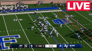 NCAAF LIVE🔴 Navy Midshipmen vs Air Force Falcons  Week 6 Full Game  2024 College Football 25 [upl. by Gintz]