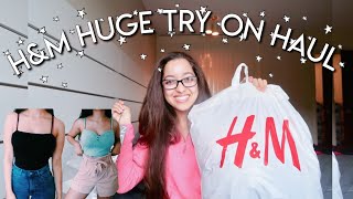 MY FIRST HampM  TOPSHOP Try On Haul 2019 [upl. by Dickinson803]