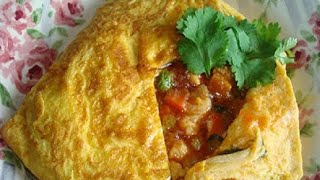 Cara masak telur bungkus ala Thai [upl. by Oiramad]