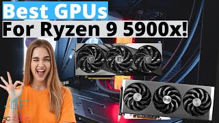 The Best GPUs For the Ryzen 9 5900x In 2024 TOP 3 [upl. by Ahsinor]