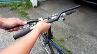 Dahon Folding Bicycle Handlebar Modification [upl. by Oiretule]