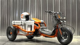 Raffling off a custom Honda Ruckus for kids [upl. by Ruphina]