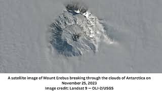 The Worlds Southernmost Active Volcano In Antarctica Spews Gold Dust [upl. by Ecnarrat]