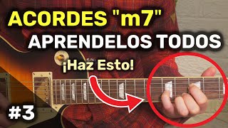 Con ESTA POSTURA podrás tocar CUALQUIER ACORDE m7 3  Cómo tocar acordes de guitarra [upl. by Naicul]