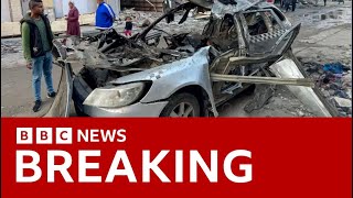 7 members of Hamas leader’s family killed in Israeli airstrike  BBC News [upl. by Eatnuahc]