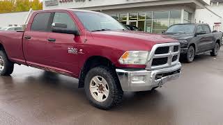 2015 Ram 2500 SLT  Red Pearl  Stock T9755B  Tow and Go [upl. by Aicirpac]