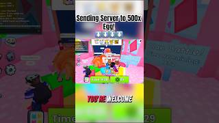 Pet Simulator 99 Line Game Update 500x Egg for Toy Chest Minic petsimulator roblox [upl. by Halet]