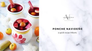 Ponche Navideño Mexican Christmas Punch Shorts [upl. by Dixie775]