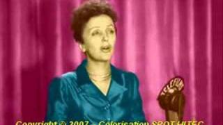 Edith Piaf  LHymne a lAmour en couleur [upl. by Ginsberg]