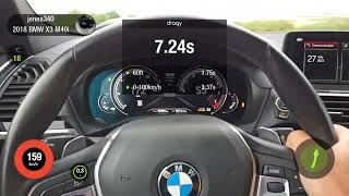 BMW X3 M40i Stage3 Acceleration [upl. by Nenad]