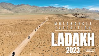 Ladakh Motorcycle Expedition 2023 A Visual journey Part 1 [upl. by Renie]