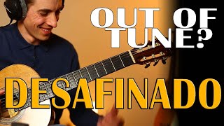 Desafinado CHORDS quotOut of Tunequot bossa nova GUITAR COVER  Tom Jobim [upl. by Netty]