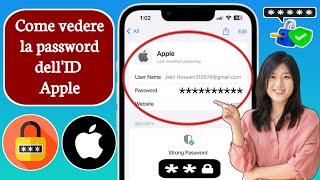 Come vedere la password del tuo ID Apple su iPhone [upl. by Portwine]