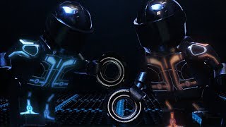 LEGO Tron Disc Battle [upl. by Ardnasela880]