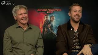 blade runner 2049  harrison ford and ryan gosling interview [upl. by Nujra480]