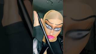 Halloween Makeup look 🎃 ￼Bank Robbing Doll 💵🏦💵 halloweencostume halloweenmakeuplook [upl. by Llener]