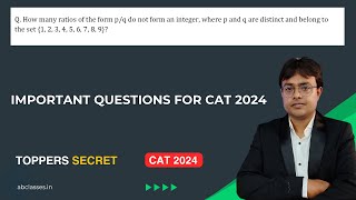 Number Theory  Learn Toppers Secret  Cat Practice Question Prepare for CAT 2024 [upl. by Bowne]