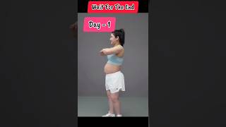 Weight Loss Exercise Transformation shortvideo 1weeklosebellyfatathome shorts [upl. by Aurora]