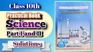 Class 10th  Science Part I amp II  Practical Book Solutions  By Prashant Sir [upl. by Poll]