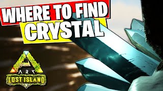 WHERE TO FIND CRYSTAL ON THE LOST ISLAND [upl. by Towrey474]