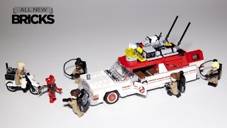 Lego Ghostbusters 75828 Ecto1 and 2 Speed Build [upl. by Maguire]