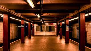 The Commodores quotNightshiftquot playing in an empty train station 57th Street [upl. by Cyndy]