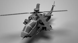 Modeling Apache helicopter 3ds max tutorial part  1 [upl. by Aled]