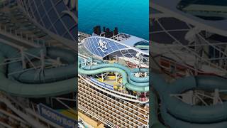 First Waterslide Rollercoaster at Sea  Norwegian Aqua cruise norwegiancruises [upl. by Ssitruc]