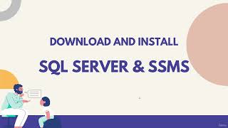 6 Download and Install SQL Server Local Instance and SQL Server Management Stu [upl. by Sirehc]